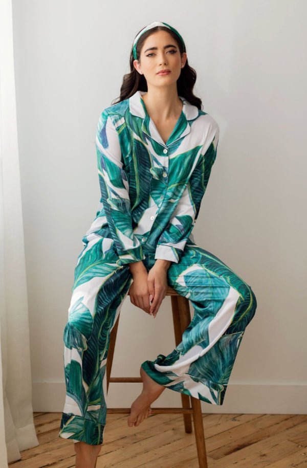 Heavenly Palm-Print Pjs