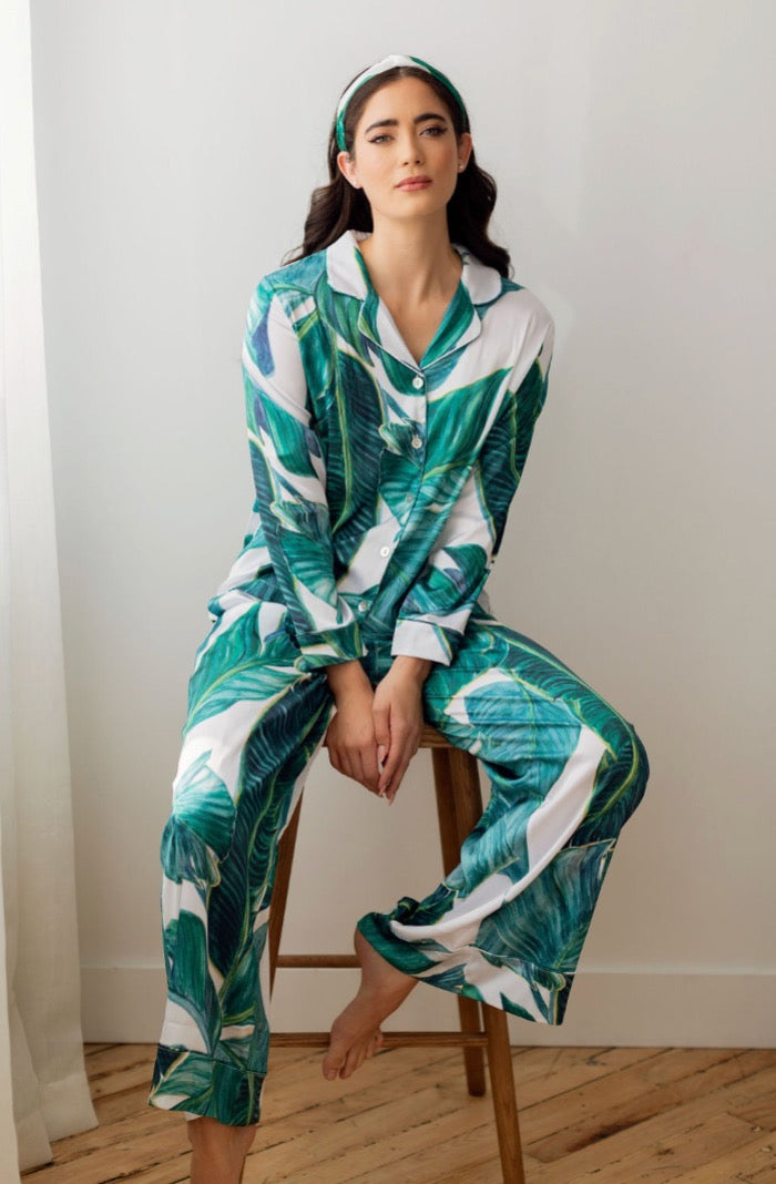 Heavenly Palm-Print Pjs